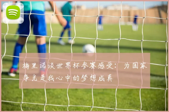 梅里诺谈世界杯参赛感受：为国家争光是我心中的梦想成真