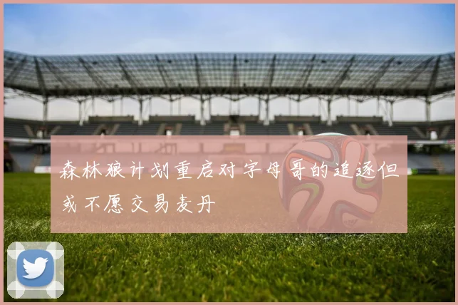 森林狼计划重启对字母哥的追逐但或不愿交易麦丹